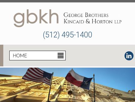 George Brothers Kincaid & Horton LLP