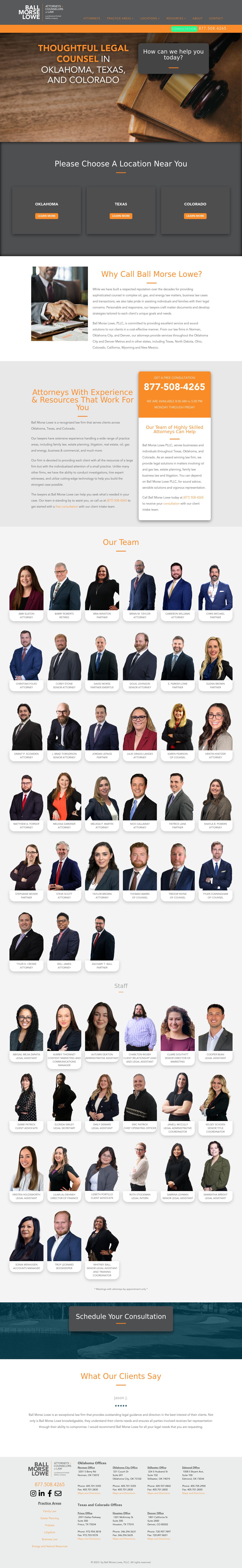 Ball & Morse, PLLC - Norman OK Lawyers