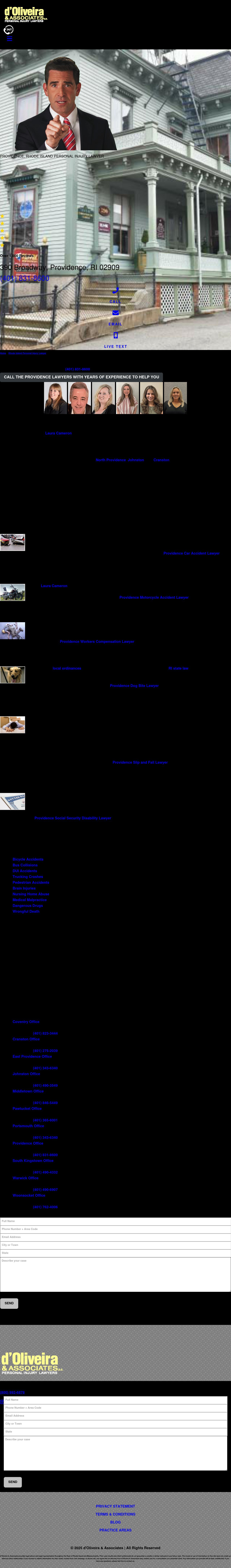 d'Oliveira & Associates - Providence RI Lawyers