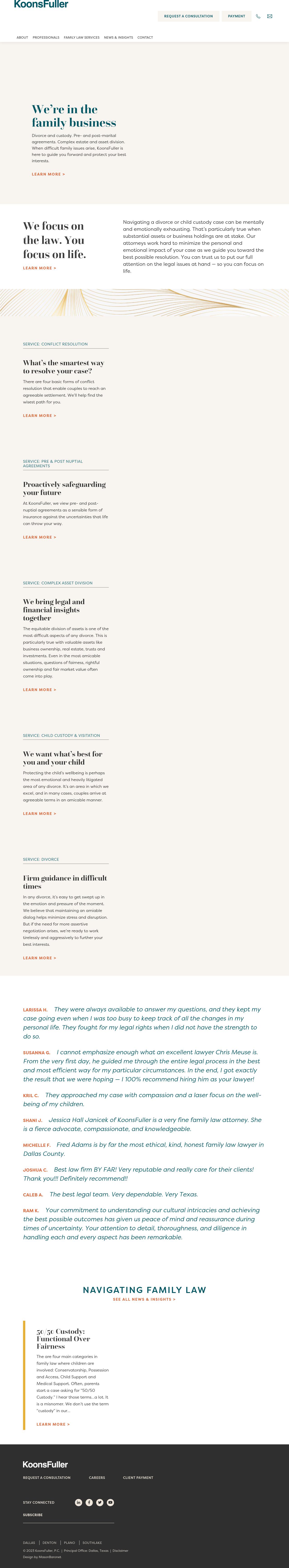 KoonsFuller, PC - Southlake TX Lawyers
