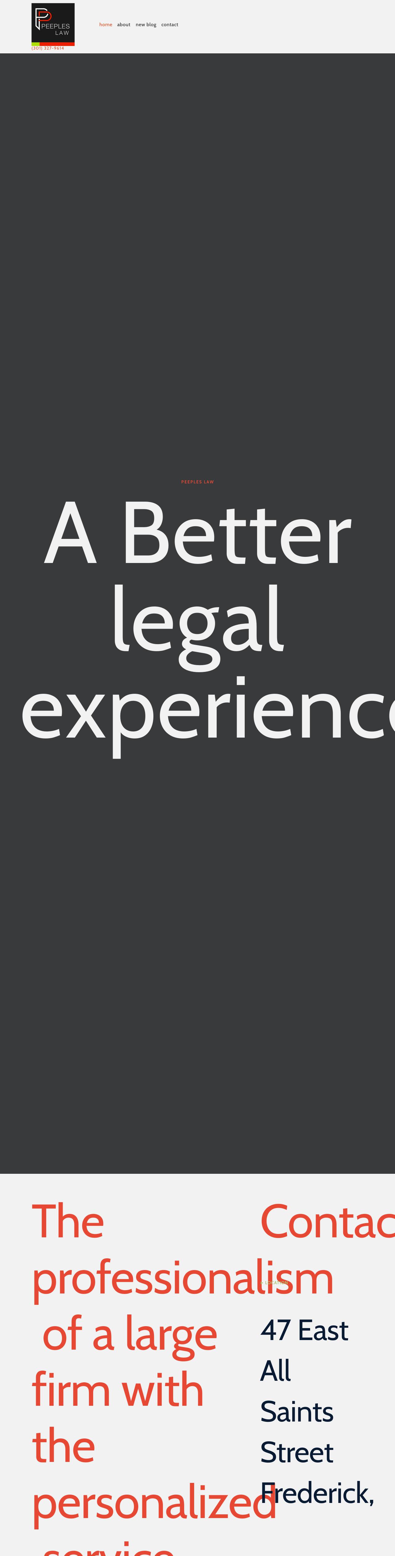 Law Office of Brandy A. Peeples, P.C. - Frederick MD Lawyers