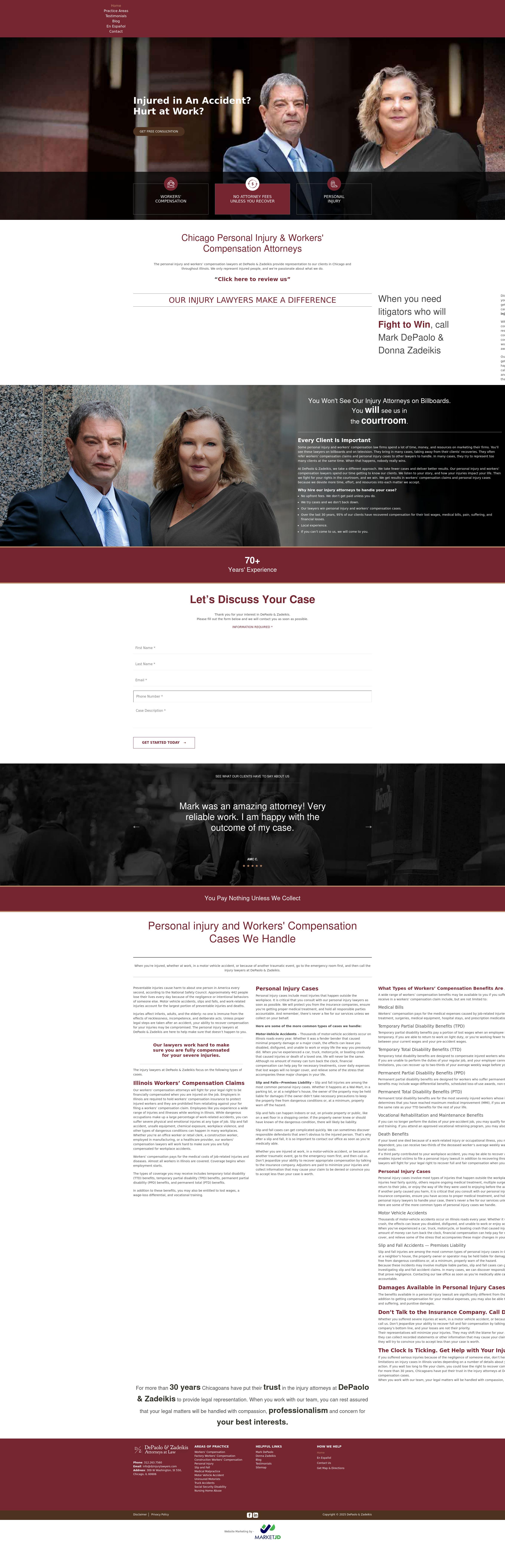 DePaolo & Zadeikis - Chicago IL Lawyers