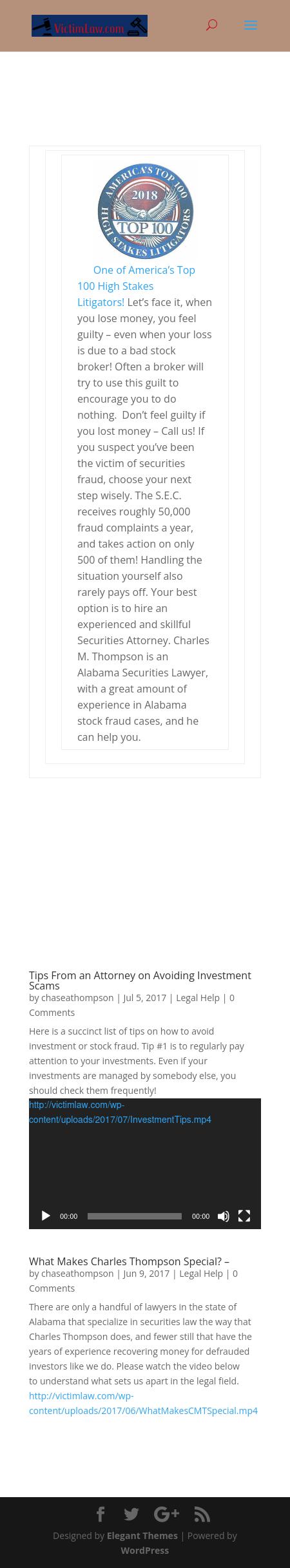 Charles M. Thompson & Associates, P.C. - Birmingham AL Lawyers