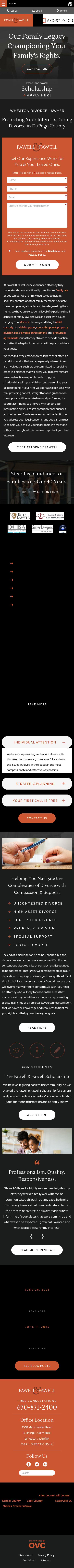 Fawell & Fawell, Ltd. - Wheaton IL Lawyers