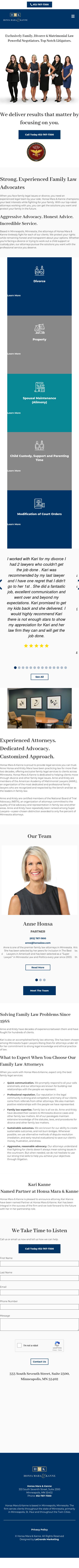 Honsa & Associates, P.A. - Minneapolis MN Lawyers