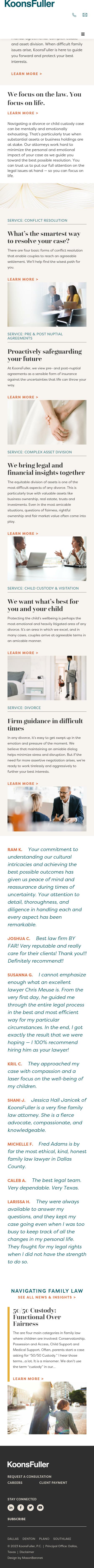 KoonsFuller, PC - Southlake TX Lawyers