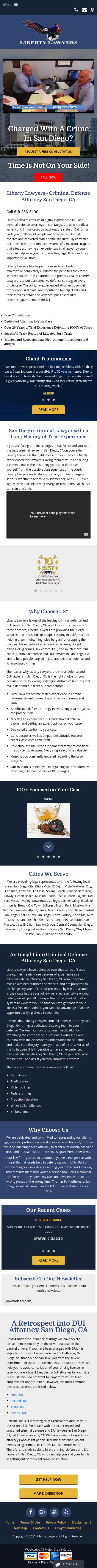 Law Offices of Thomas P. Matthews - San Diego CA Lawyers