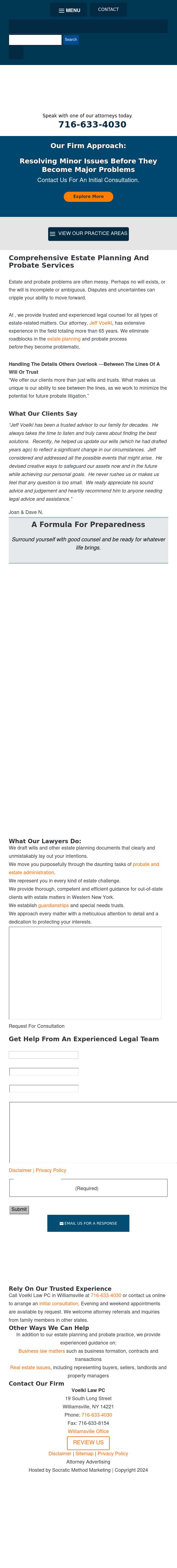 Robshaw, Mr. John  - Williamsville NY Lawyers