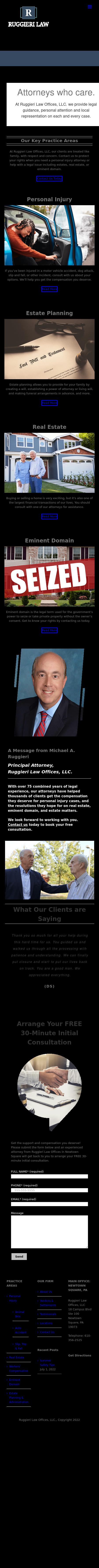 Ruggieri Law Offices, LLC - Newtown Square PA Lawyers