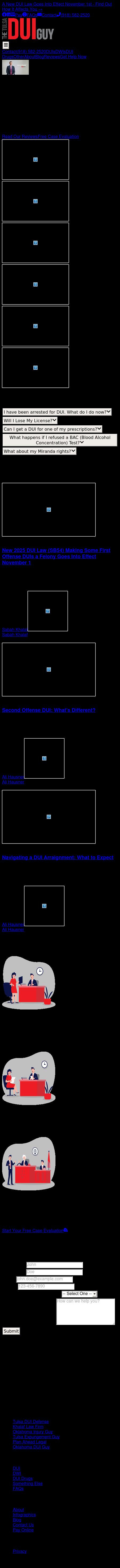 The Tulsa DUI Guy Inc. Zach Smith - Tulsa OK Lawyers