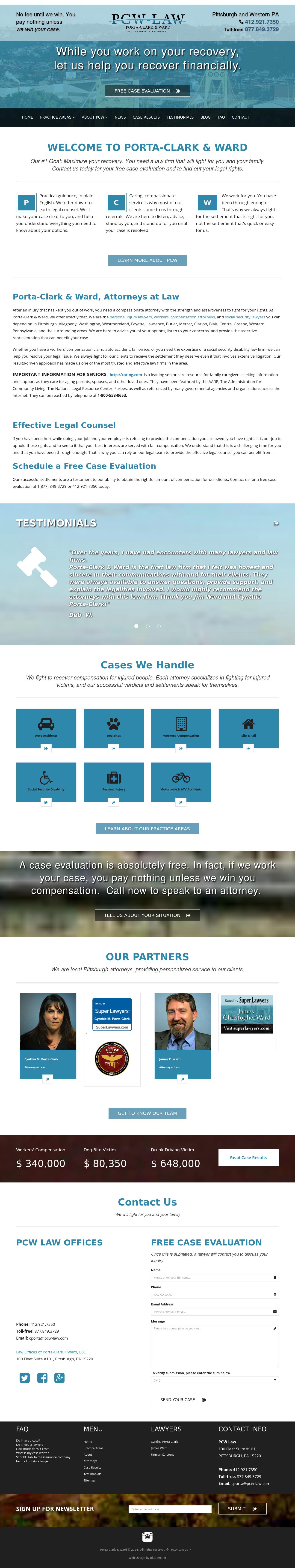 Porta-Clark & Ward Attorneys at Law - Pittsburgh PA Lawyers