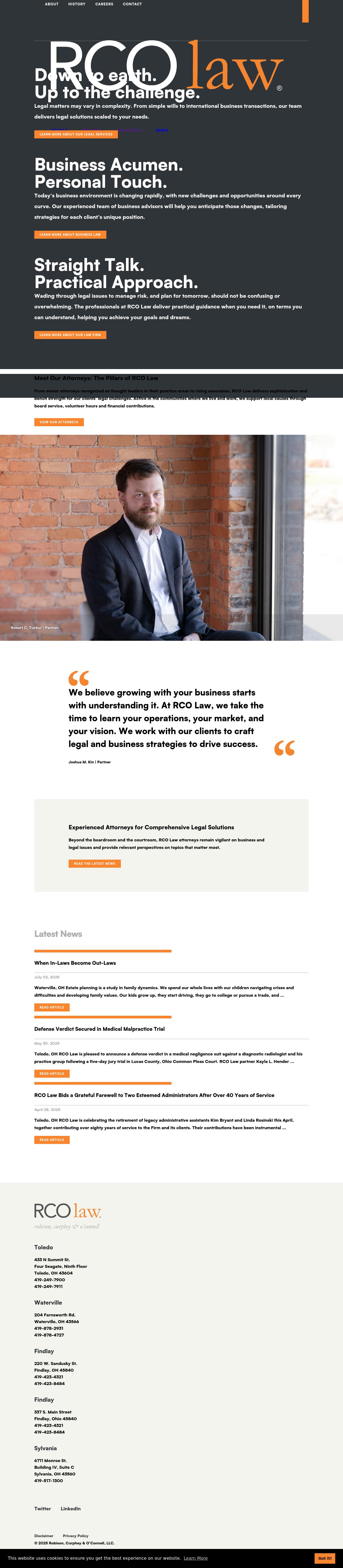Robison, Curphey & O'Connell, LLC - Findlay OH Lawyers