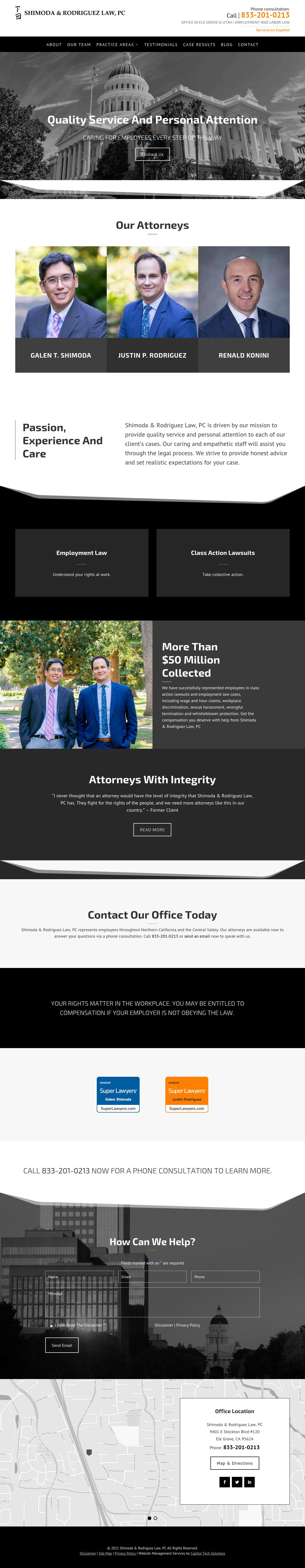 Shimoda Law Corp - Elk Grove CA Lawyers