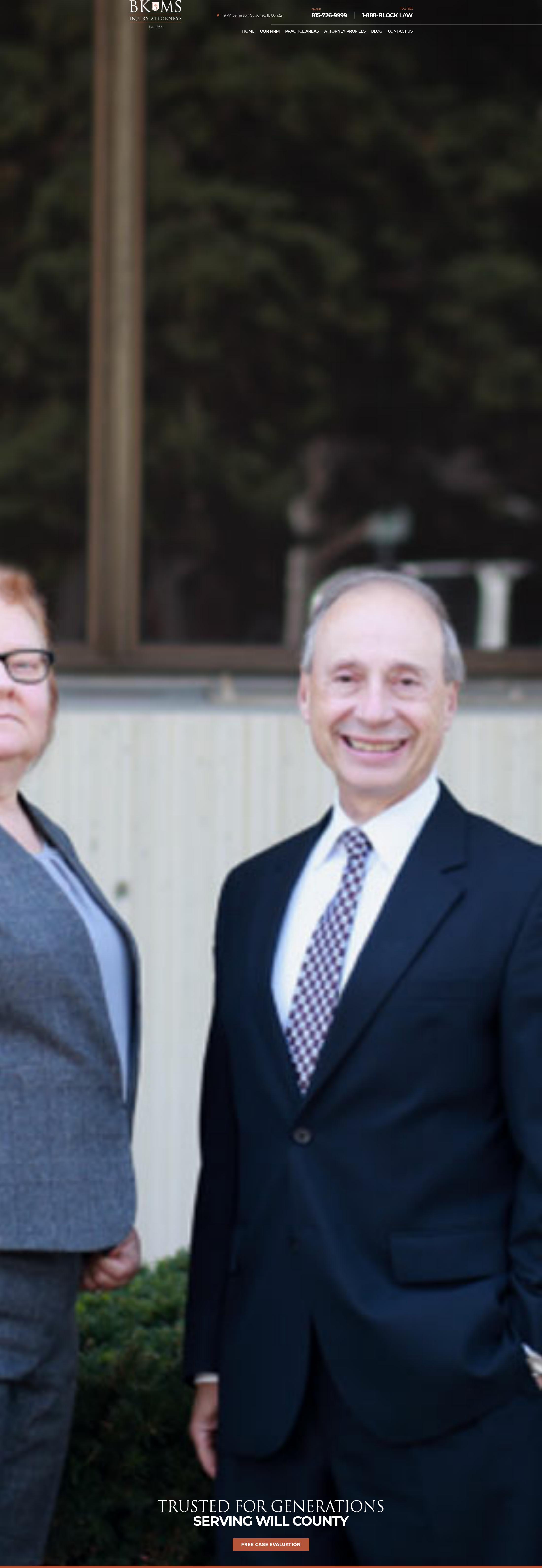 Block, Klukas, Manzella & Shell, PC - Joliet IL Lawyers