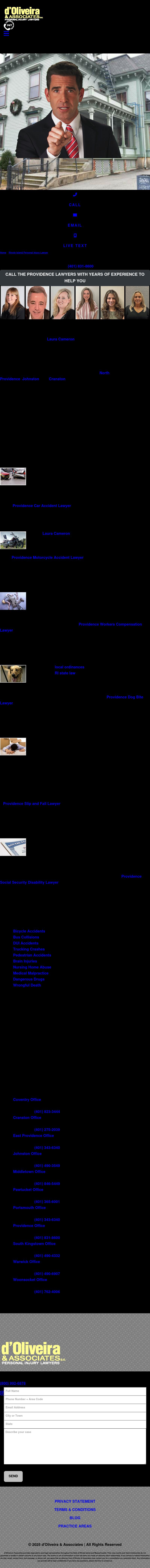 d'Oliveira & Associates - Providence RI Lawyers