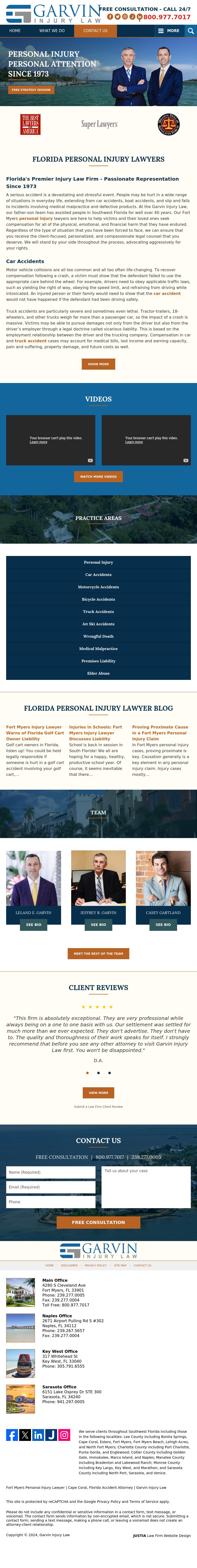 Garvin Law Firm - Naples FL Lawyers