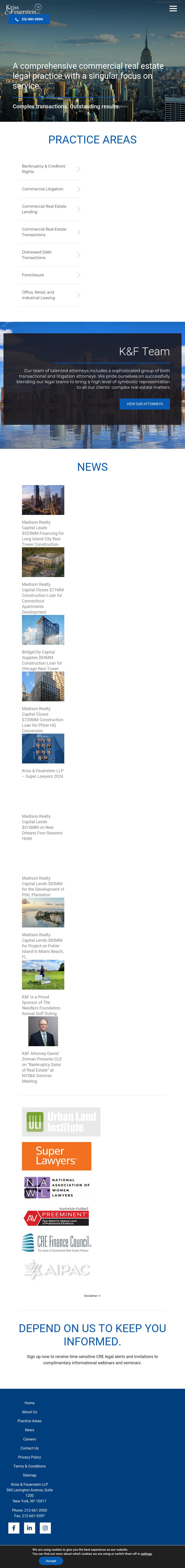 Kriss & Feuerstein LLP - New York NY Lawyers