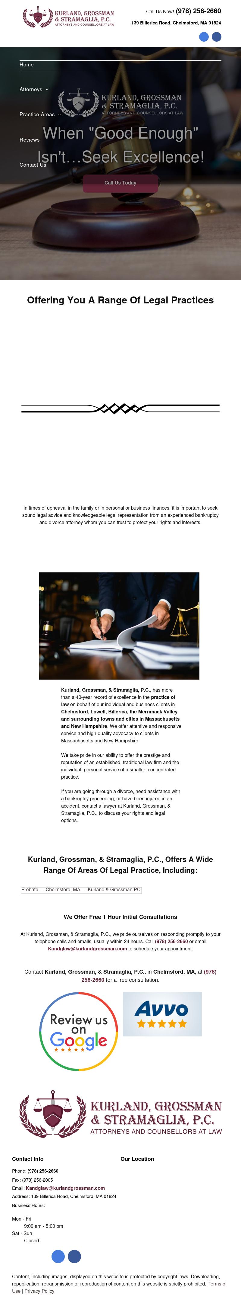 Kurland & Grossman, P.C. - Chelmsford MA Lawyers