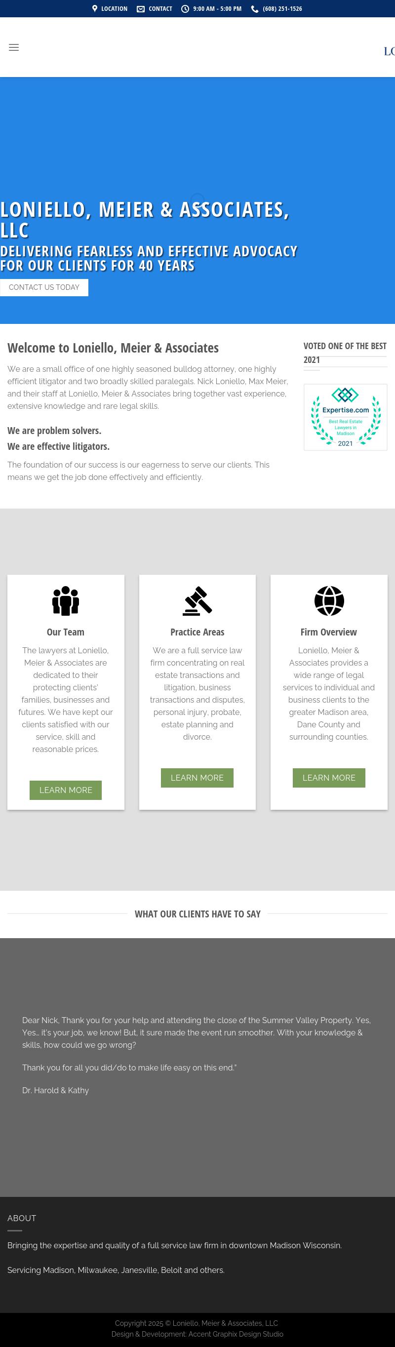 Loniello & Associates Law Offices - Madison WI Lawyers
