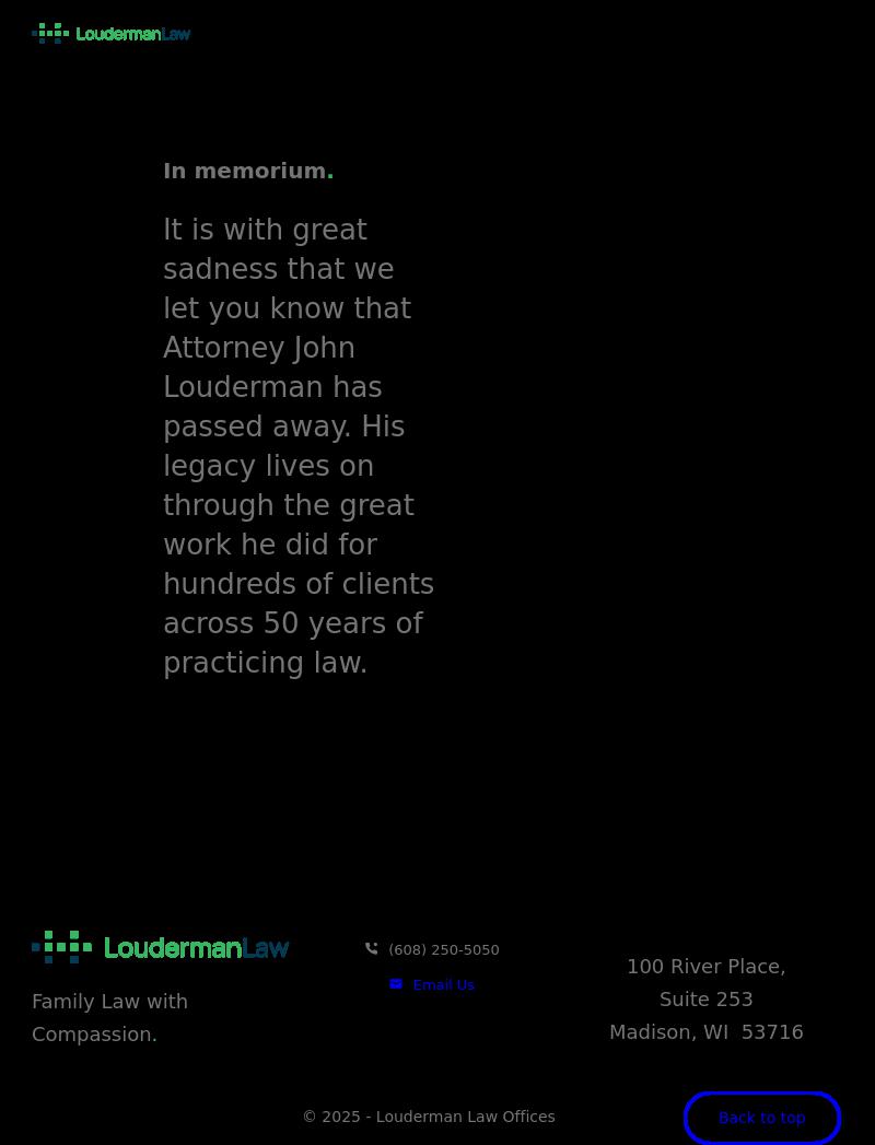 Louderman Law Office - Madison WI Lawyers