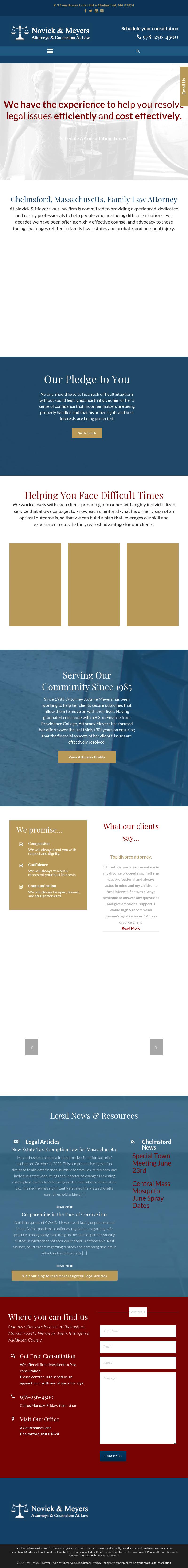 Novick & Meyers - Westford MA Lawyers