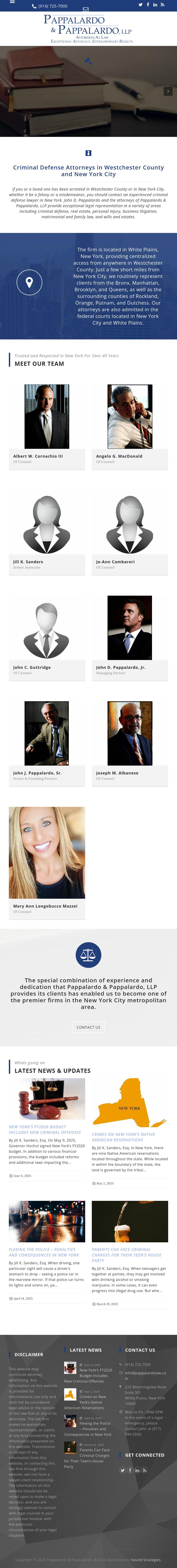 Pappalardo & Pappalardo, LLP - Scarsdale NY Lawyers