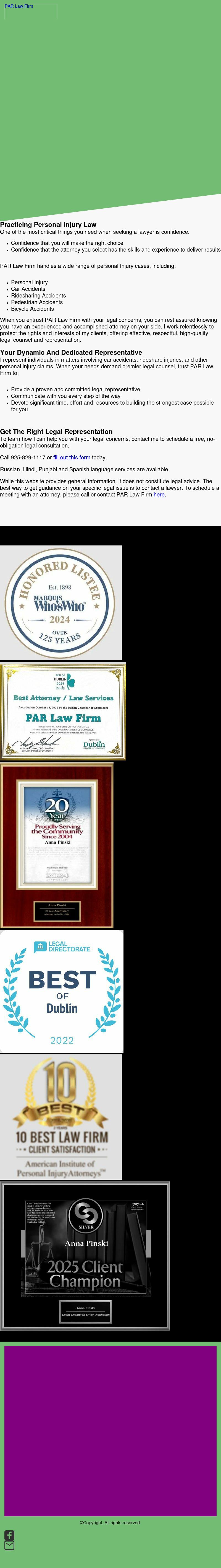 PAR Law Firm - Dublin CA Lawyers