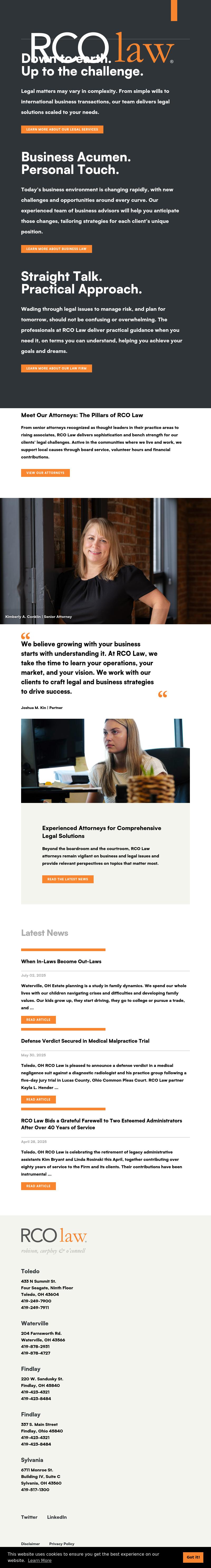 Robison, Curphey & O'Connell, LLC - Findlay OH Lawyers