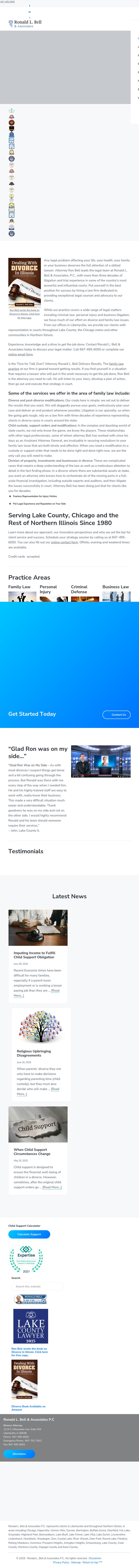 Ronald L. Bell & Associates P.C. - Libertyville IL Lawyers