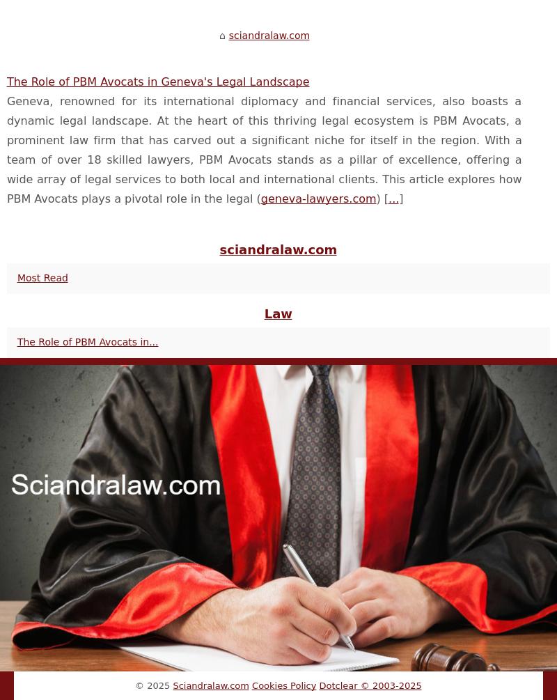 Salvatore Sciandra Law Offices Of - Fresno CA Lawyers