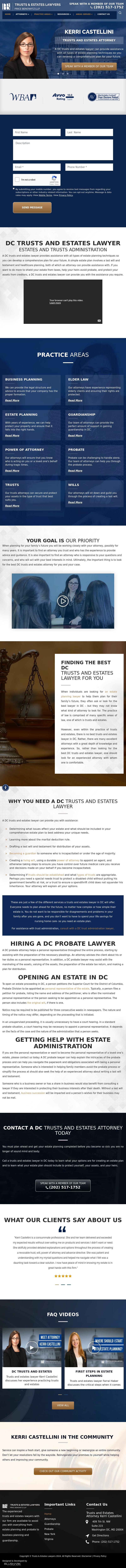 Trusts and Estates Attorney Kerri Castellini - Washington DC Lawyers