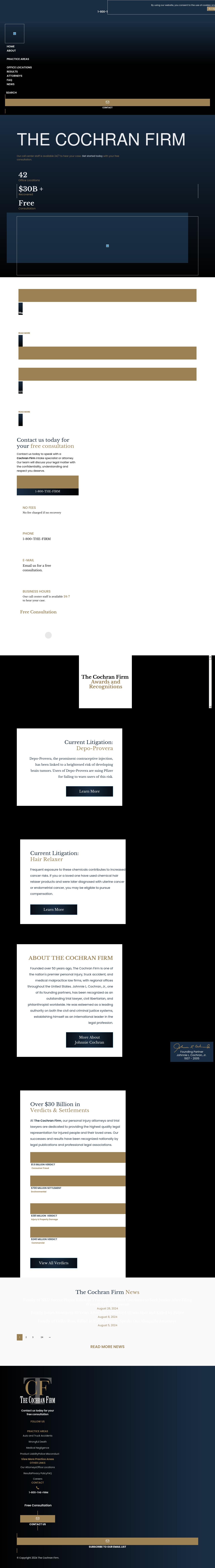 The Cochran Firm - New York NY Lawyers