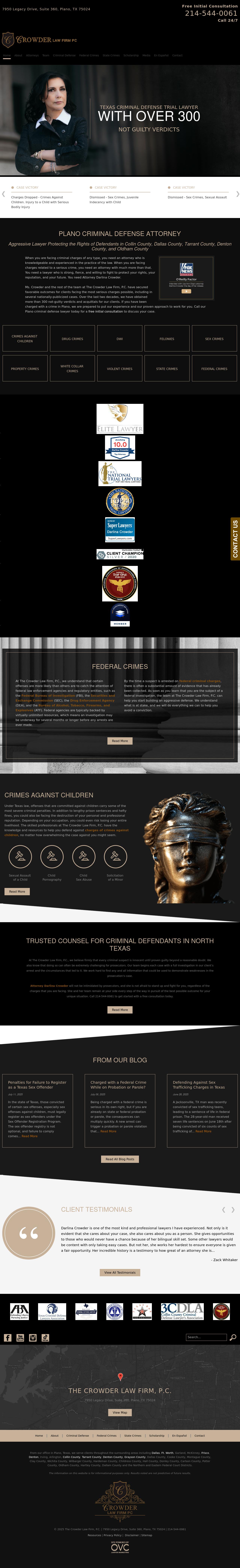 The Crowder Law Firm, P.C - Plano TX Lawyers