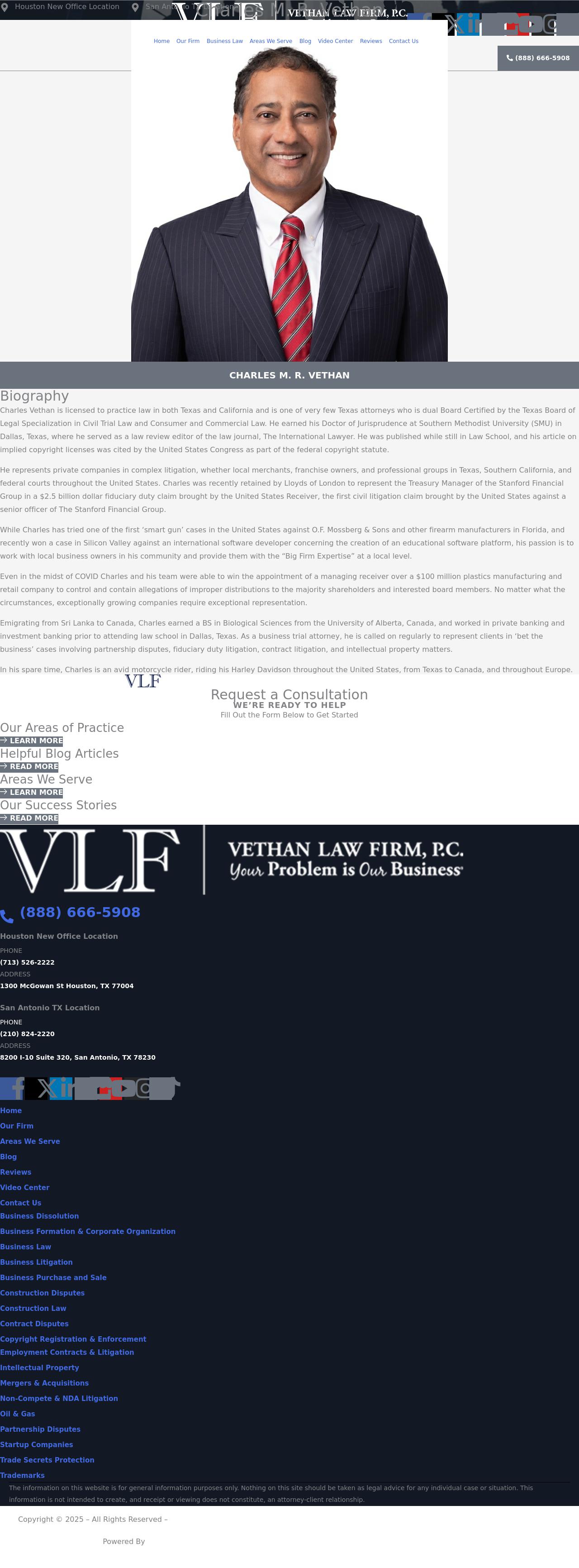 The Vethan Law Firm, P.C. - Houston TX Lawyers